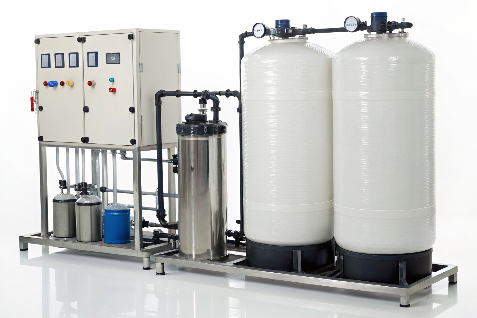 Hydrogen peroxide and chlorine systems compared side by side.