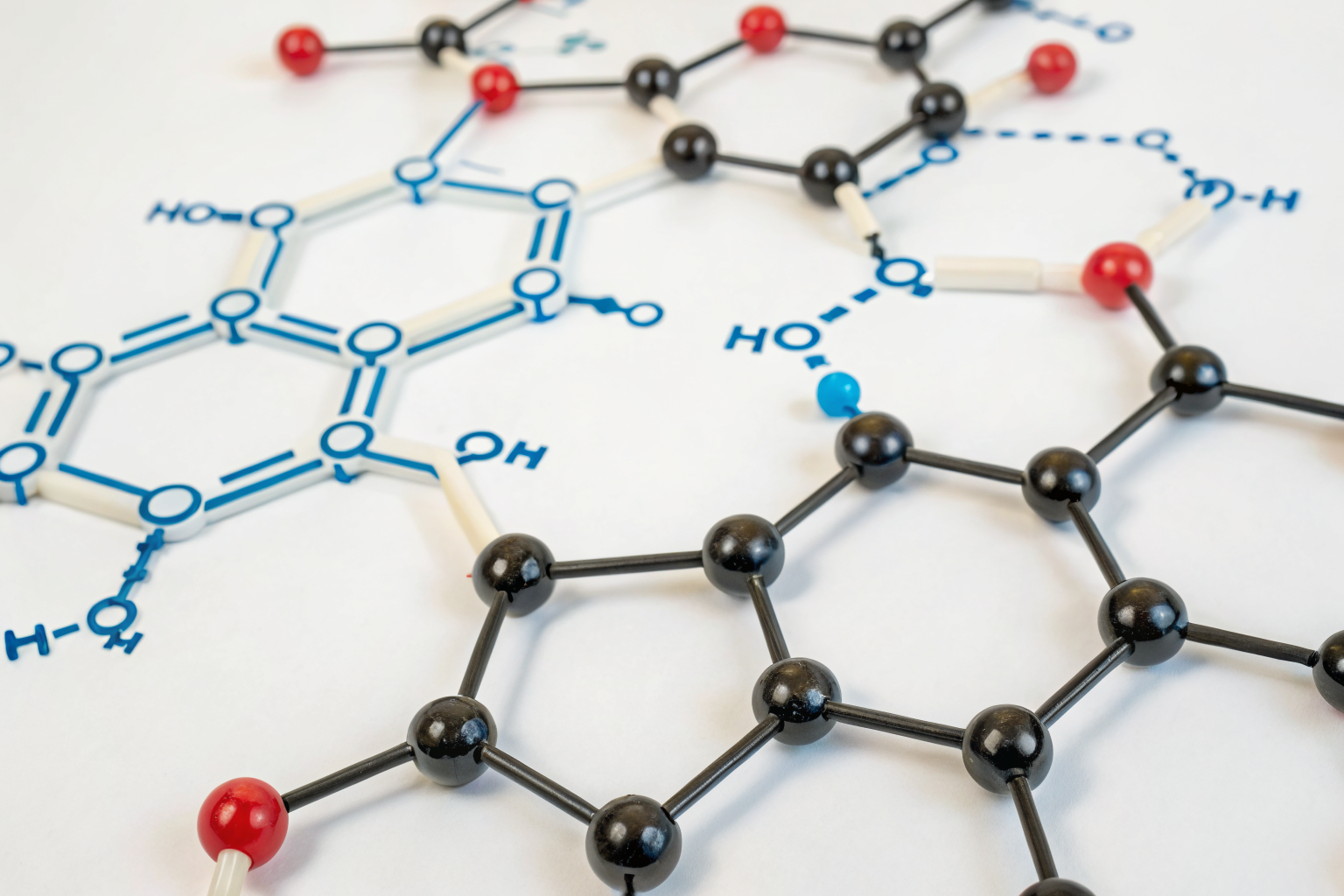 Diagram of PFAS compounds and their interaction with media.