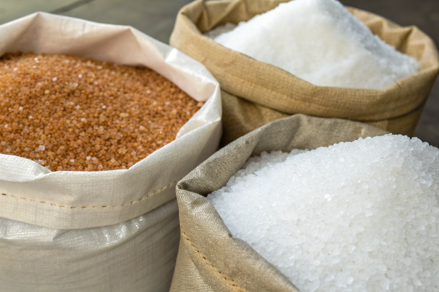 Sodium chloride and potassium chloride regenerants comparison.